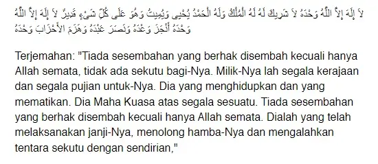 doa diatas bukit safa sesuai sunnah