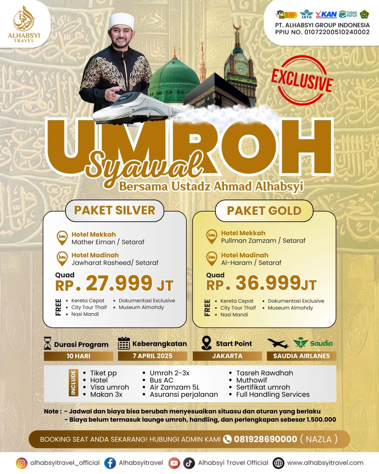 Paket Umroh 2024/2025 [Jadwal Update] - Alhabsyi Travel (Travel Resmi ...